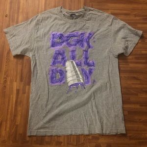 DGK skateboarding shirt sippin’